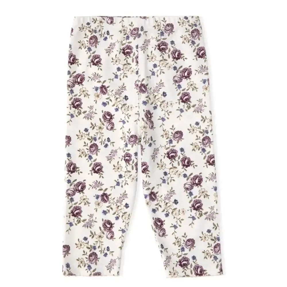 New lot bundle 3 baby girl floral pants 3-6 months